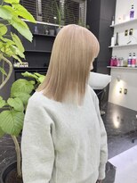 チュダック(ChuDuck)&nbsp;韓国風《ミルクティー》ハイトーン/ケアブリーチ/ダブルカラー