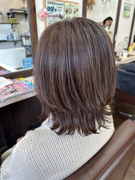 ヘアーショップアミティ ミディアムウルフ