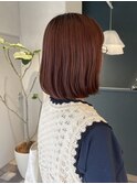 〈押上 半個室〉ローズブラウンボブ