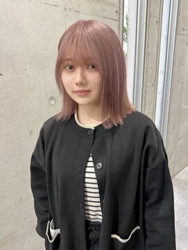 シーク 天神(SEEK) 【SEEK 緒方 芽久】ピンクベージュ