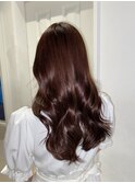艶髪カシスブラウン