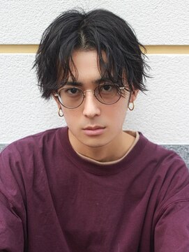 スライバイリアオオサカ(Sly By Ria OSAKA) センターパートスパイラル。【大阪 梅田】