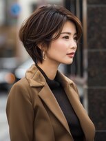 アルトリスト(Altruist Aging×HAIR&SPA)&nbsp;☆オリーブグレーココアベージュ小顔クラゲヘアー/黒髪/髪質改善