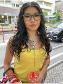 ハードスパイラルパーマロングくるくる