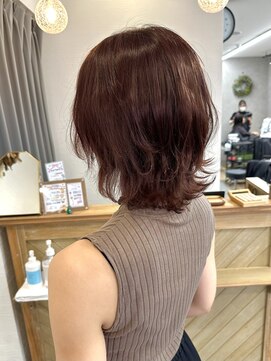 リベストバイジェービー 稲毛(li best. byjb) 前髪/アンブレラカラー/こなれミディ/イメチェン/稲毛