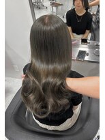 ベレーザシェルト(Beleza scelto)&nbsp;10147秋色オリーブグレージュ髪質改善透明感カラーワンホンヘア