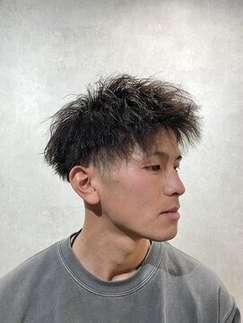 アヴァンセ(Avancer) 辻堂/メンズ/ツイストスパイラルパーマ/ツーブロック