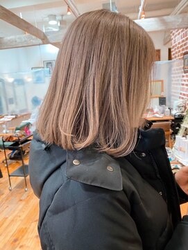 ロウバイレボ 柏(lou by revo) ミディアム/韓国風/レイヤーカット/顔回りカット/柏駅