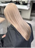 10503秋色ミルクティーアッシュオリーブグレージュ透明感カラー