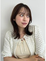 バサ 久米川店(BASSA)&nbsp;大人気ミディアムレイヤー/質感再整カラー