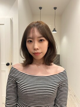 ラヴィズム 長岡店(LUVISM) ◎韓国ヘアー顔周りレイヤーおくれ毛前髪新潟長岡宮関