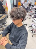メンズパーマ スパイラル