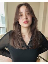 ウェイビーズ(WAVY'S)&nbsp;Aline layer × lavender brown