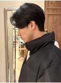 メンズショート メンズセンターパート メンズ刈り上げなし 銀座