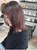 ピンクラベンダー×髪質改善トリートメント