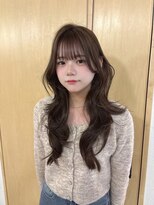 リト(riTo)&nbsp;20代30代オリーブグレージュくびれヘア韓国レイヤーロング