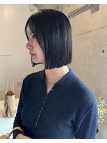 ローウェ 表参道(Louwe)&nbsp;オリーブカラーボブ