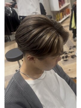 シエル 立川店(CIEL) CIEL立川×木村優作 メンズバレイヤージュ/センターパート