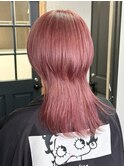 ラベンダーピンク×ハイレイヤーウルフ