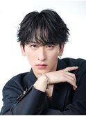 シースルーフェザーショート