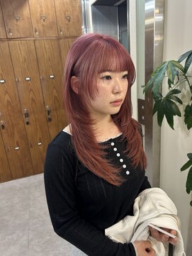 アリスバイアフロート 自由が丘(ALICe by AFLOAT) ピンクベージュ/ハッシュカット/レイヤーカット