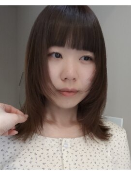 メゾンシアー(Maison Sheer) orange brown / ナチュラルレイヤー