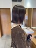【古賀限定】似合わせカット＋艶カラー＋トリートメント￥13,500