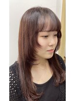 ゴウトゥデイシェアサロン 町田店(GO TODAY SHAiRE SALON)&nbsp;顔周りウルフ