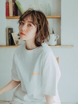 ブール 千歳烏山(bool)&nbsp;ボブスタイル×ブリーチハイライト