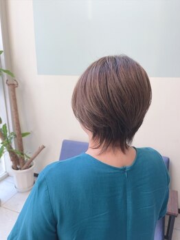 マテカ ヘアー(mateca hair)の写真/マンツーマン施術の完全プライベートサロン◇大人女性の髪の悩みに寄り添ったメニューを豊富に取り揃え◎