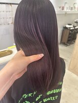 ビューバイネオリーブ 用賀店(Beau'r by neolive)&nbsp;くびれヘア縮毛矯正アプリコットオレンジ夏ハイライト《用賀》