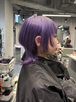 リラス 博多(rilas)&nbsp;ウルフカット/中性ウルフ/ハイトーン/ケアブリーチ/イメチェン