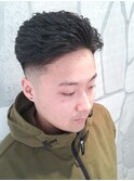 新潟/万代/短髪/フェード/濡れパン/アイロンパーマ/男らしい