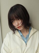 ノラ ギンザ(NORA GINZA) ウルフボブレイヤーショートウルフショートハッシュカット