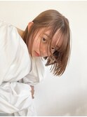 ベージュボブ