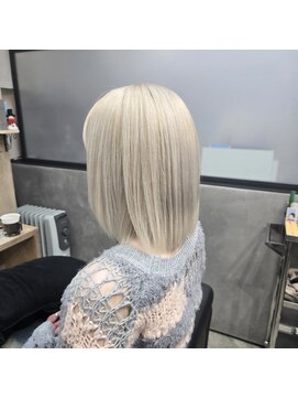 ゼットサロン(Z SALON) clo 白髪染め/白髪染めを使わない白髪染め/ハイライト/円山/ボブ