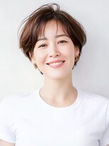 ルービック 豊中(Rubik's)&nbsp;大人可愛い小顔ショート/ブラウンカラー