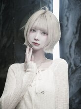 ケイ ジングウ(K Jingu)&nbsp;ホワイトカラー×ショートウルフ