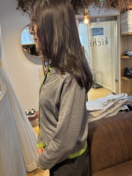 キチ(kichi.) [kichi.] レイヤーカット×ラベンダーブラウン