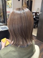 リジェール 高辻店&nbsp;育てるハイライト×外ハネボブ