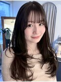 髪質改善パーマ透明感カラーダブルカラーブリーチ