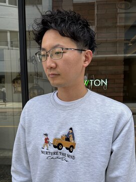 ニュートン(NEWTON) アクティブショート/ルーズショートパーマ/立川/メンズ