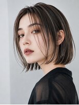 ゴロクヘアー(56 hair)&nbsp;アッシュハイライトボブ【56hair 戸越銀座】