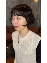 シカ(sica) ショートボブパーマ