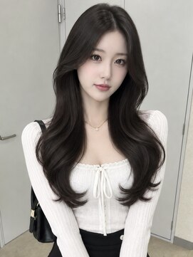 トレヘアー 京都 烏丸(tRe hair) 【全店舗指名No.1加藤】レイヤー｜艶髪｜韓国風スタイル｜四条