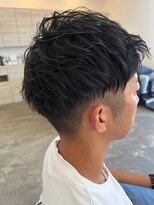 ボンドヘアステージ 良福寺店(BOND hair stage)&nbsp;メンズカットで束感自在！爽やかツーブロック
