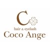 ヘアアンドアイラッシュ ココアンジェ くりえいと宗像店(Coco Ange)のお店ロゴ