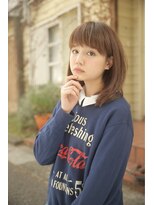 ルカ リノア(Luca lino:a)&nbsp;【ワイドバング×長めボブ】少女のようなシンプルミディアム