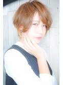 【morio池袋】インナーカラー甘辛ショート