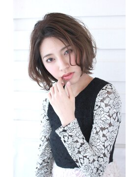 サンクチュアリー 千里山(Sanctuary) sanctuary☆大人前下がりボブスタイル☆20代30代40代50代